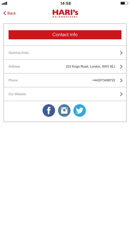 Hari's Hairdressers screenshot-4