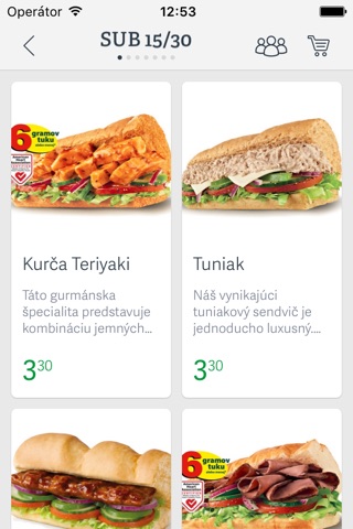 SUBWAY® Slovensko screenshot 4