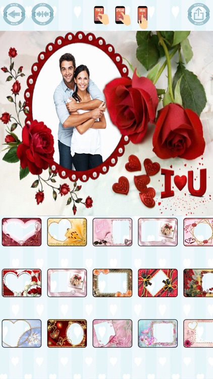 Love photo frames create cards screenshot-3