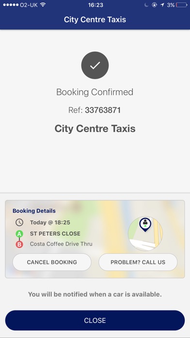 City Centre Taxis screenshot 3