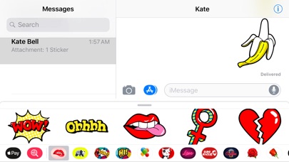 Naughty Girl Expression Emojis screenshot 2