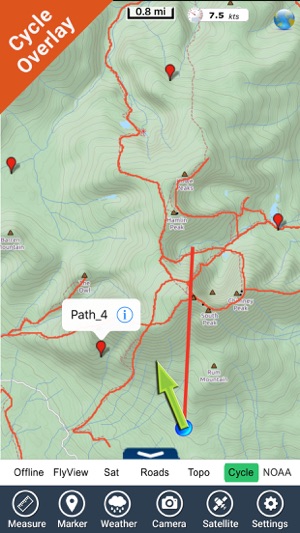 Baxter State Park  gps and outdoor map with Guide(圖3)-速報App