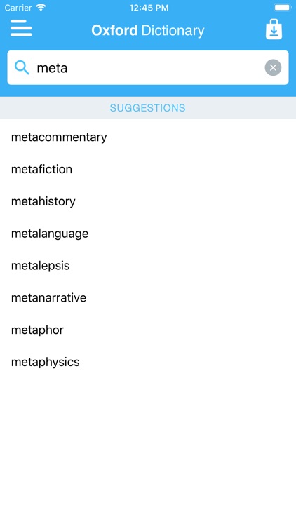 Oxford Dictionary of Theory screenshot-4