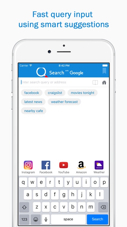 Smart Search & Web Browser – fast & easy engine