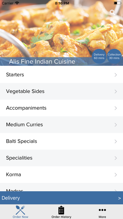 How to cancel & delete Alis Fine Indian Cuisine from iphone & ipad 2