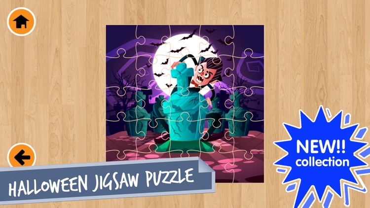 Halloween Jigsaw Puzzles Game!