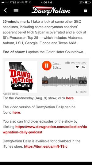 DawgNation - Georgia Bulldogs(圖3)-速報App