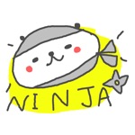 Ninja Panda 40 Stickers