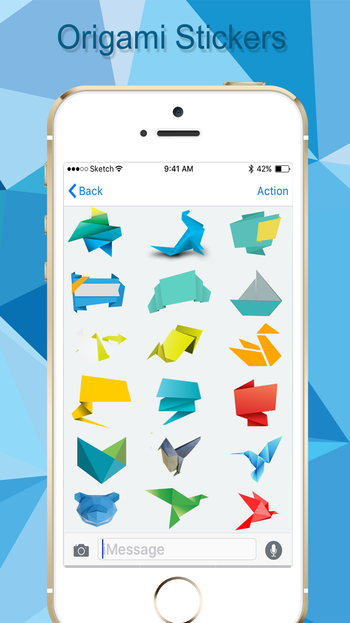 Origami Stickers Pack