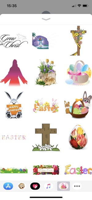 Easter Bunny - Cute Stickers(圖3)-速報App