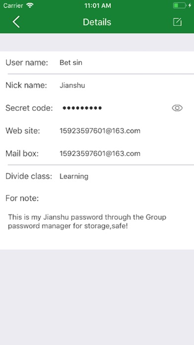 Group Password Manager screenshot 2