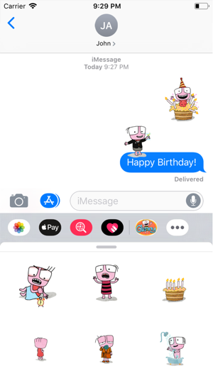 Glenny Animated Stickers Pack(圖2)-速報App