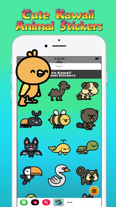 Cute Kawaii Animal Stickers screenshot 3