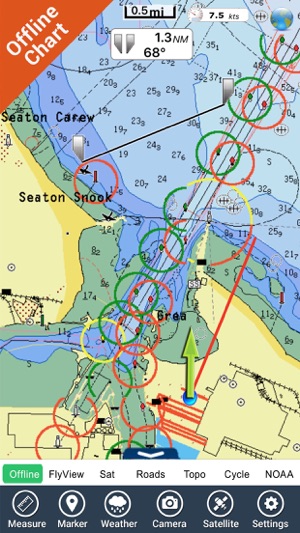 Marine : East England HD GPS Map navigator(圖3)-速報App