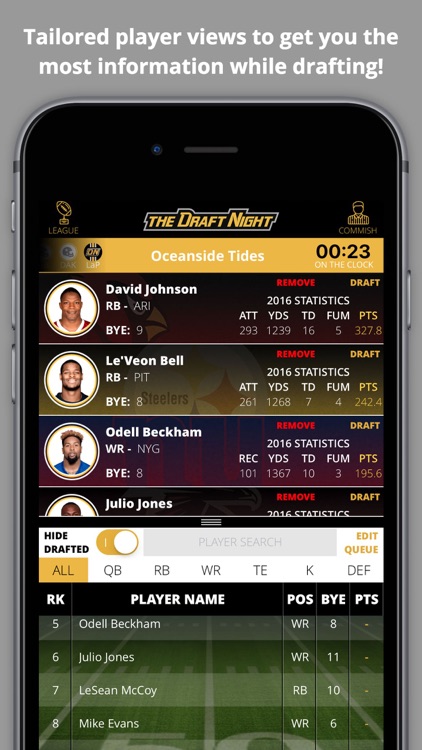 theDraftNight: Pro Fantasy Football Drafting
