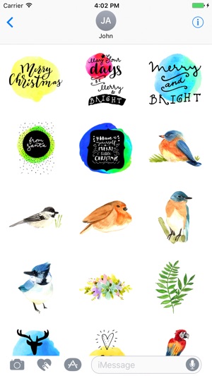 Watercolor Birds Stickers(圖3)-速報App