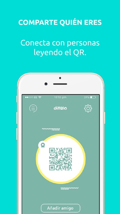 DiHola - Comparte tus datos screenshot 2