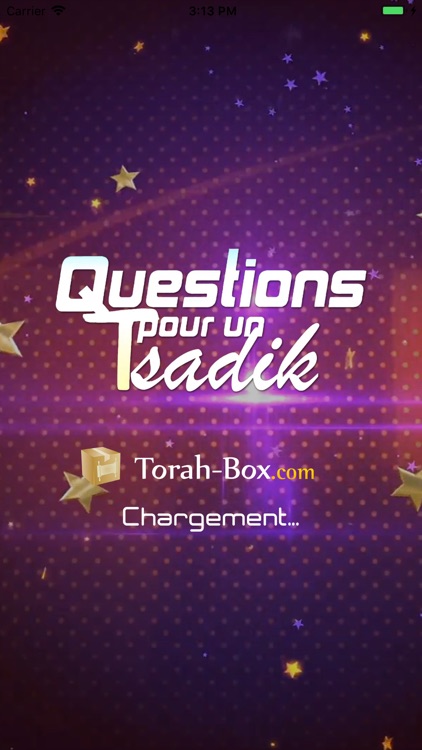 Questions pour un Tsadik