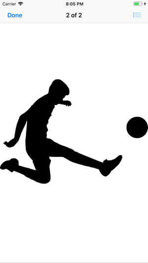 Silhouette Football Stickers(圖7)-速報App