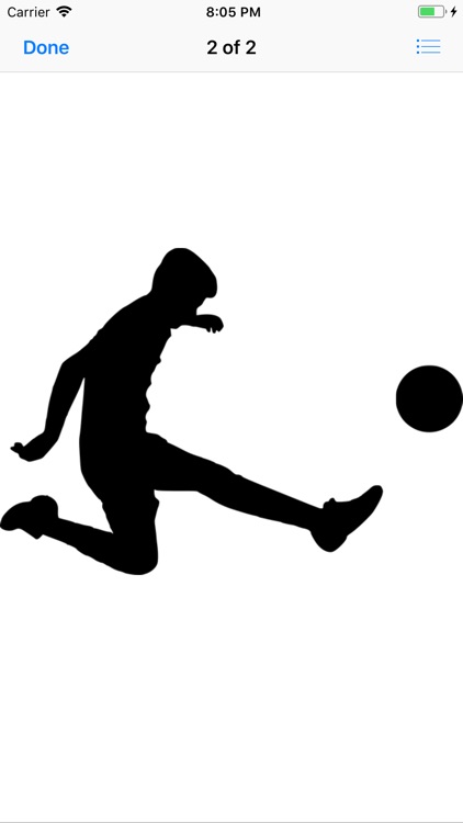 Silhouette Football Stickers screenshot-6