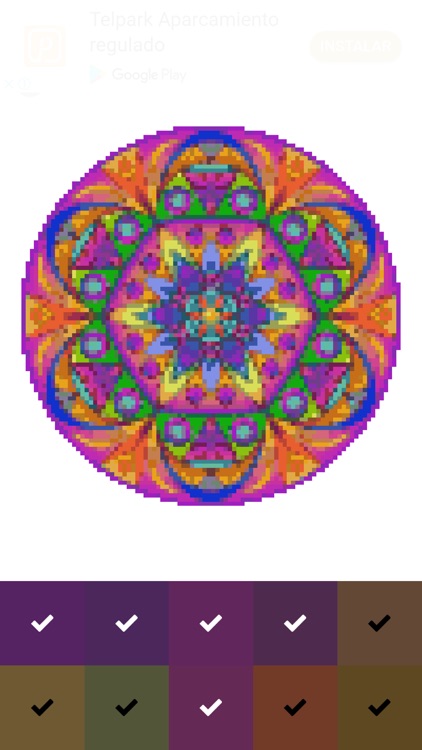 mandalas pixel Art screenshot-4