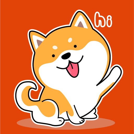 Shiba Inu Animated Stickers iOS App