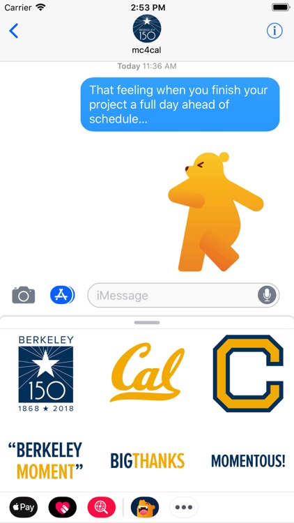 Cal Bears Stickers