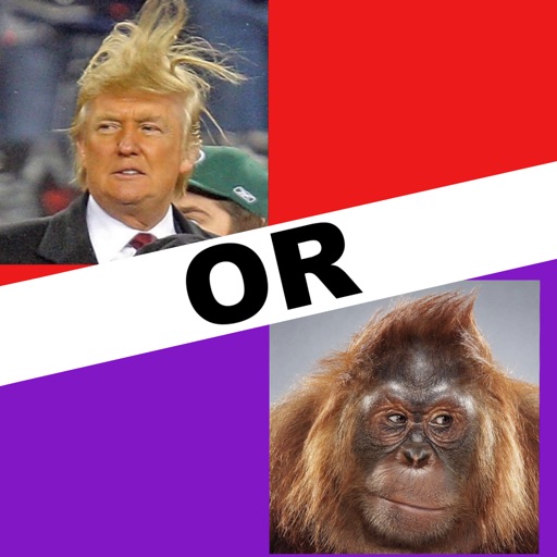 Trump or Monkey iOS App