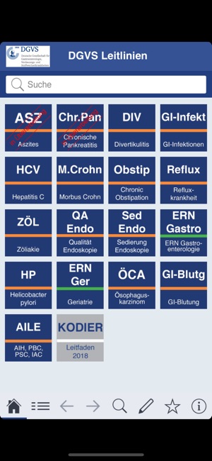 DGVS-Leitlinien