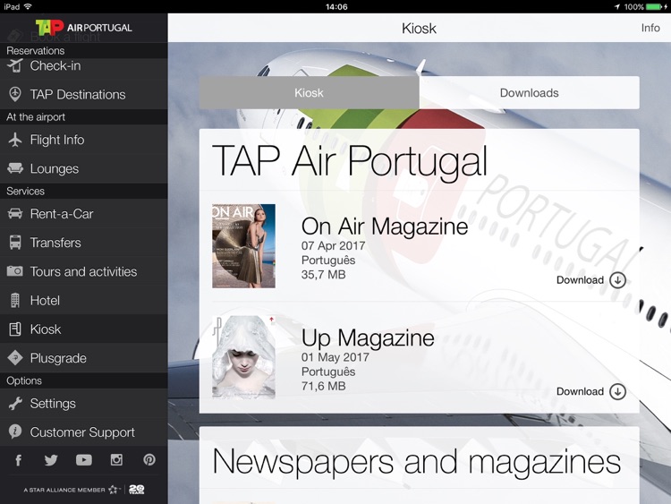 Air Portugal for iPad screenshot-3