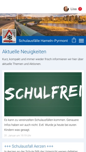 Schulausfälle Hameln-Pyrmont