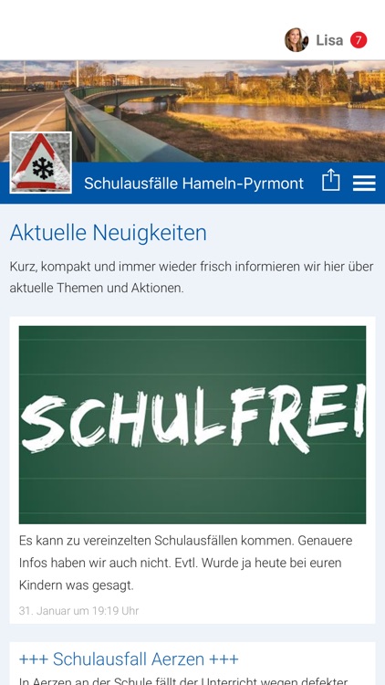 Schulausfälle Hameln-Pyrmont