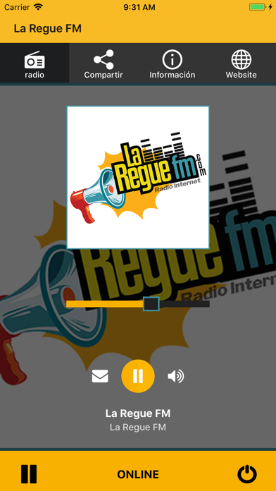 La Regue FM screenshot 2
