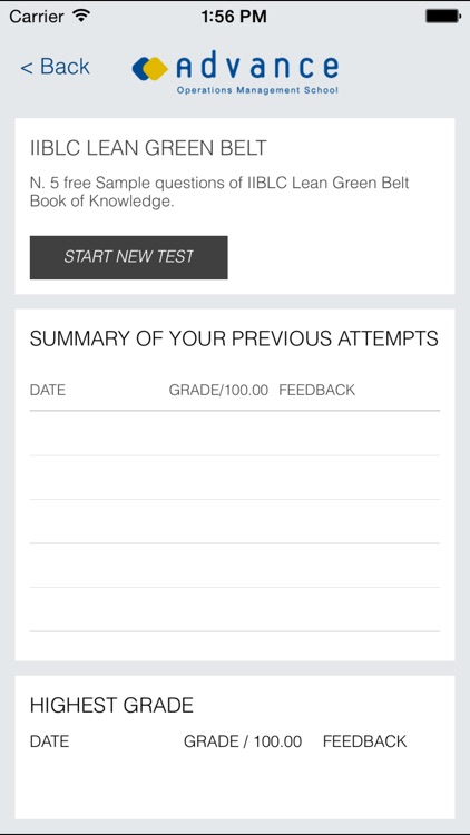 CGBL Lean Green Belt exam prep