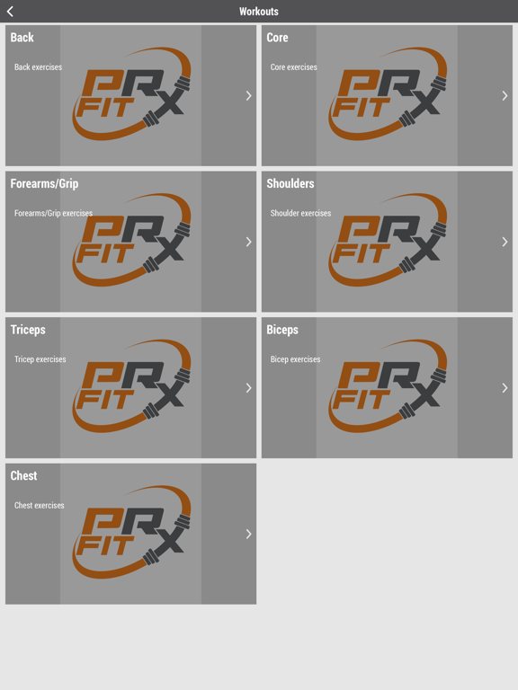 Screenshot #5 pour PRx Fit