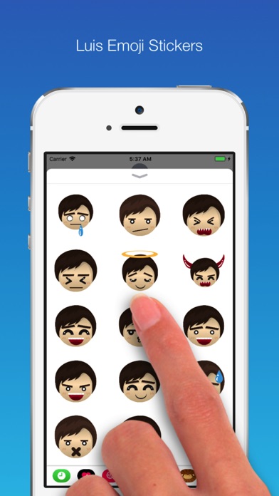 Luis Emoji Stickers screenshot 3
