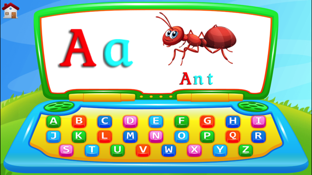 ABC Laptop: Learning Alphabet with Laptop Toy Kids(圖2)-速報App