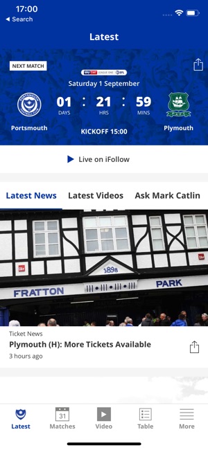 Portsmouth Official App