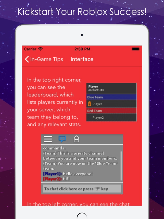 Tutorial For Roblox On The App Store - 