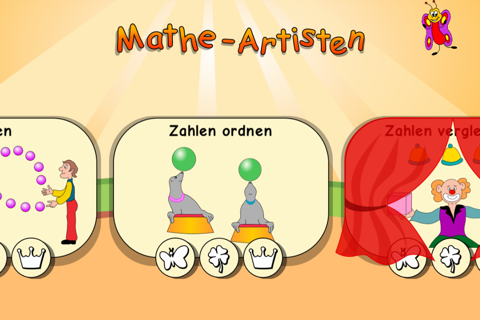 Maths Artists: first grade math exercises screenshot 2