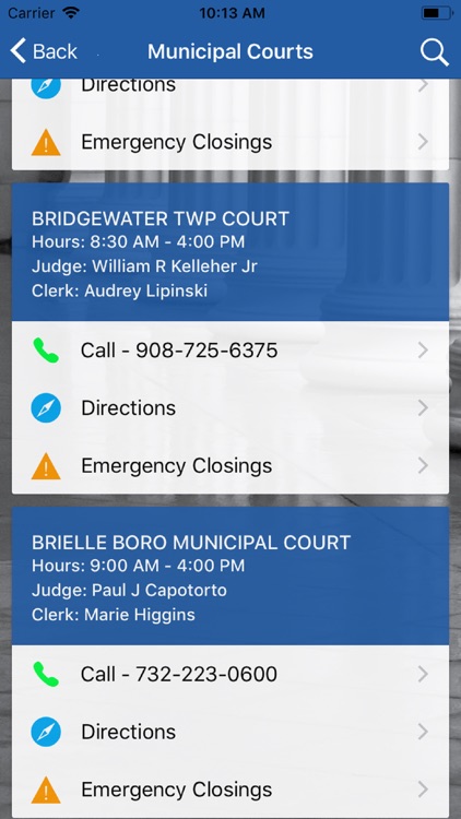 New Jersey Municipal Courts