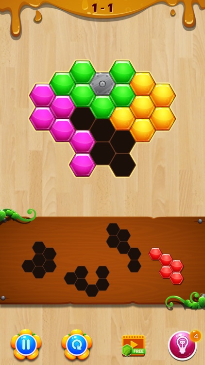 Wood Hexa Block Puzzle screenshot-3
