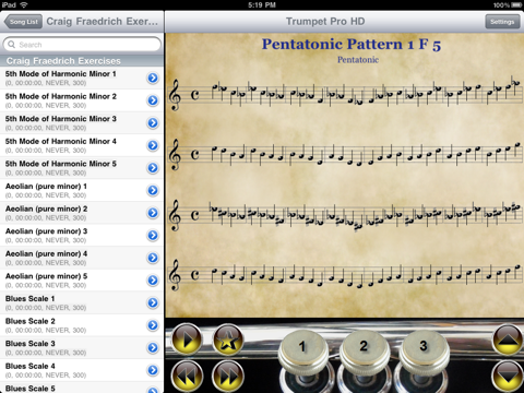 Trumpet Pro HD screenshot 2