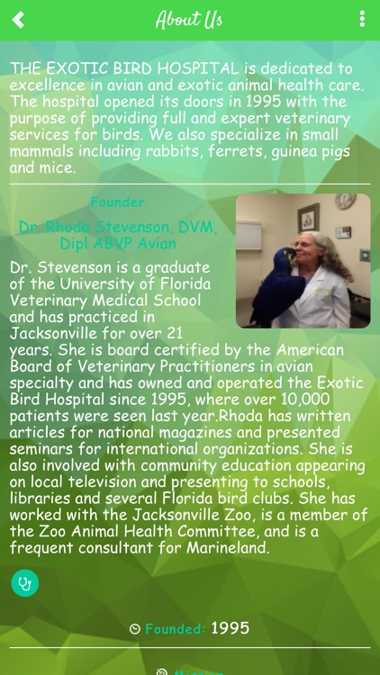 Exotic Bird Hospital Inc