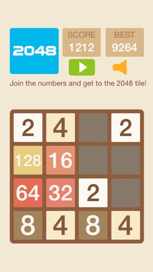 2048 HD - Snap 2 Merged Number Puzzle Game