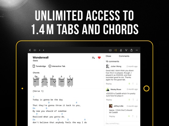 Ultimate Guitar: Chords & Tabs Screenshots
