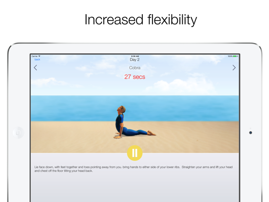 5 Minute Yoga - quick workouts for flexibility screenshot