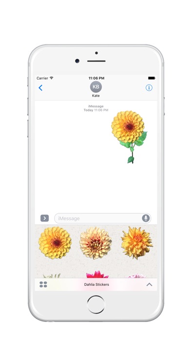 Dahlia Stickers screenshot 2