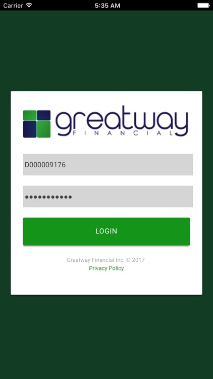 Greatway Advisors Dashboard