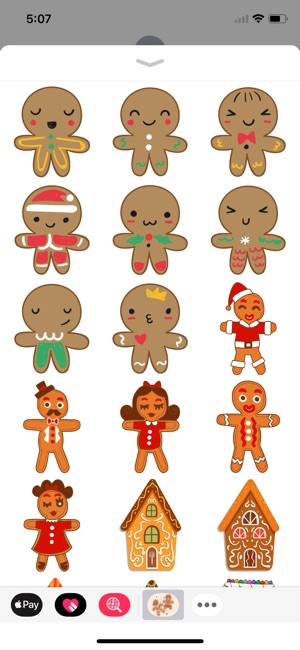 Gingerbread Adorable Stickers(圖1)-速報App